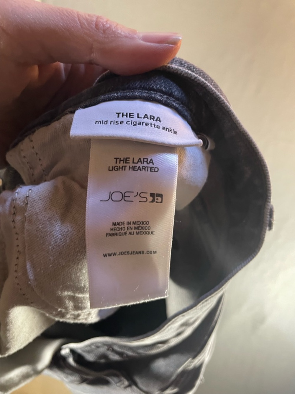 Joe's Jeans Lara cigarette Straight Jeans - Picture 4 of 7
